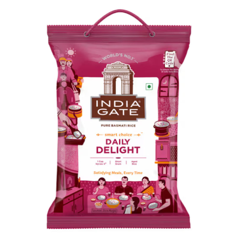 India Gate Daily Delight Basmati Rice For Daily Use